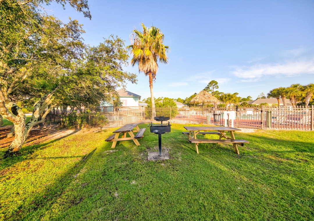 Grilling and picnic area