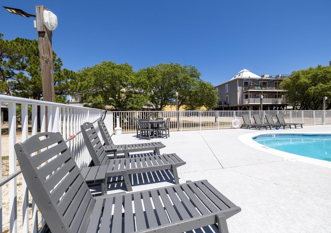 Lounge by the pool