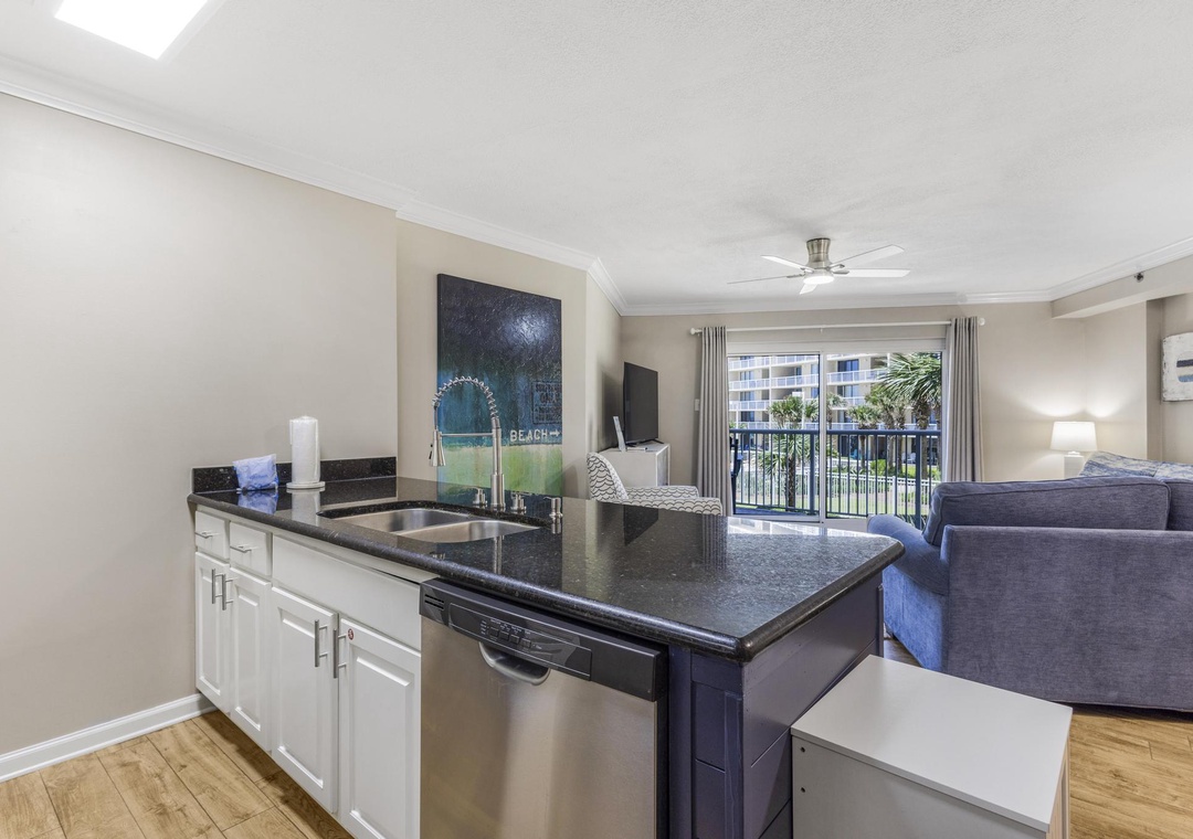 Kitchen with a view