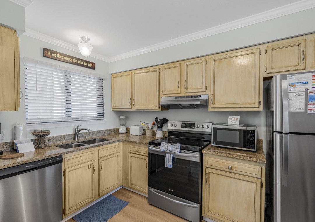 Kitchen has all you need