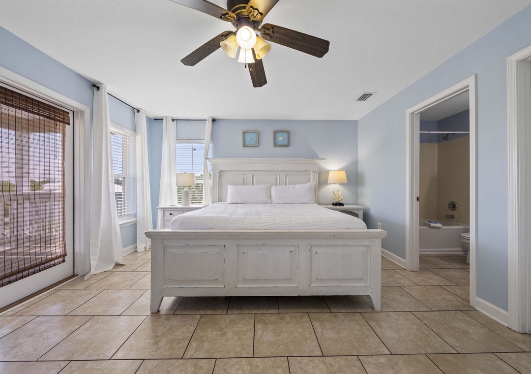 Second floor primary bedroom