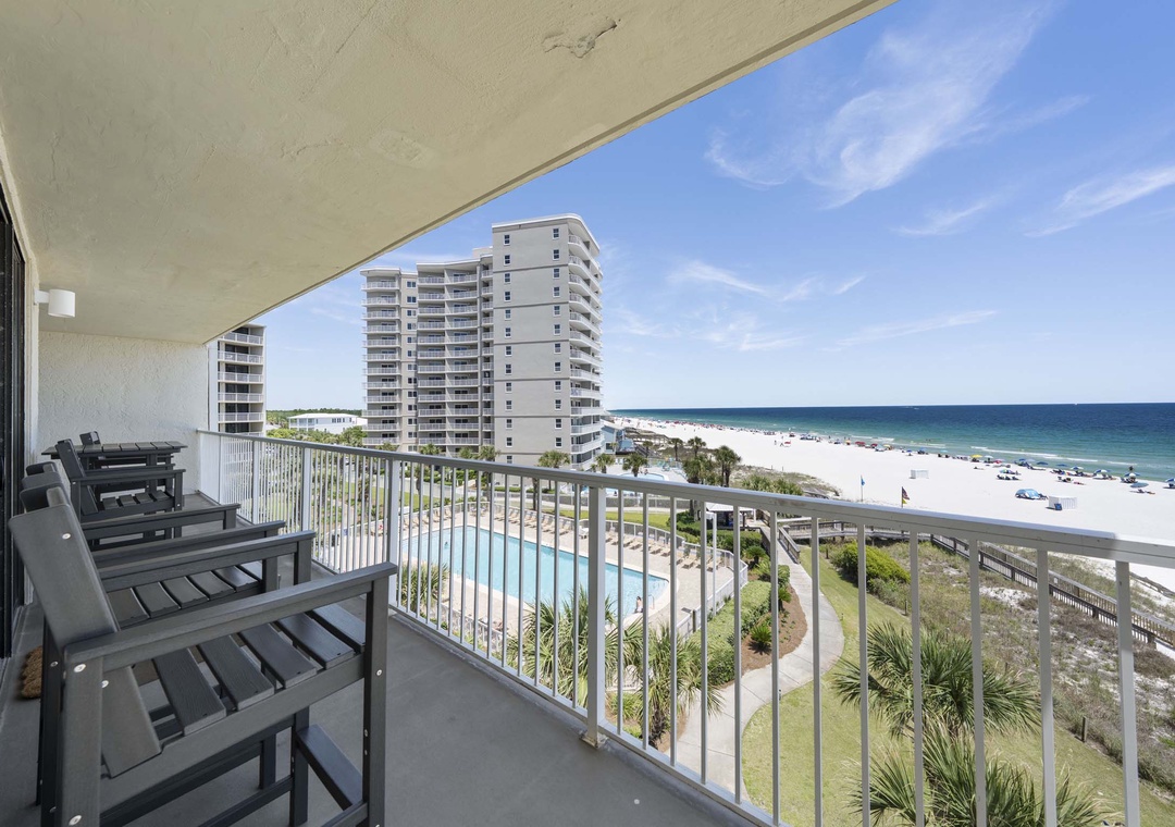 Seaside Beach & Racquet 4507 balcony