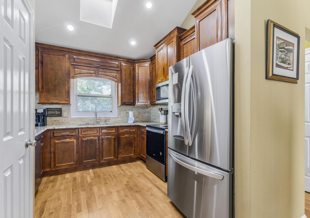 Stainless steel appliances