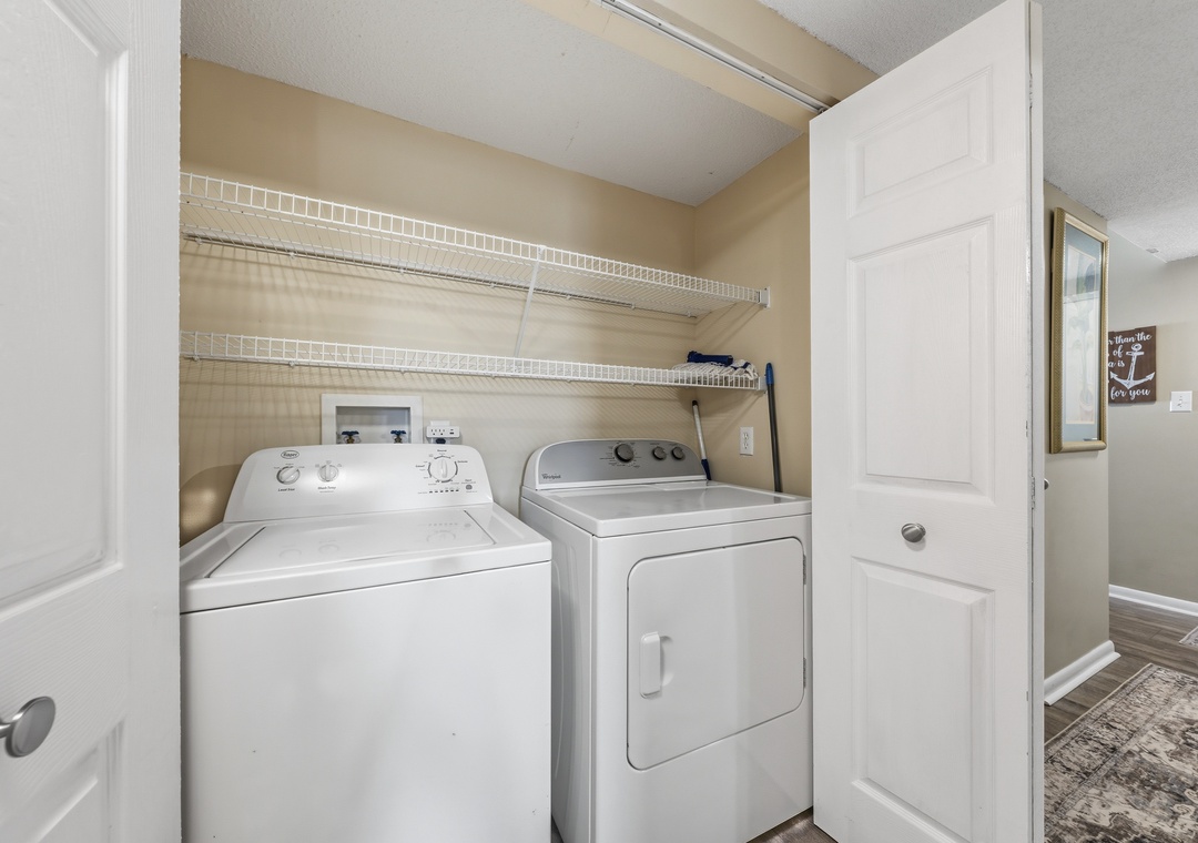 In-unit laundry