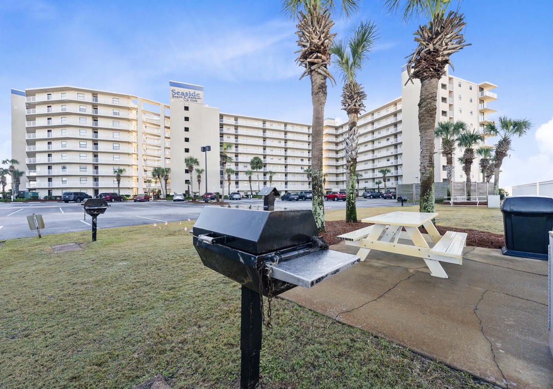 Grilling and picnic area