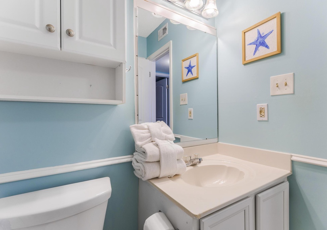 Second bathroom vanity