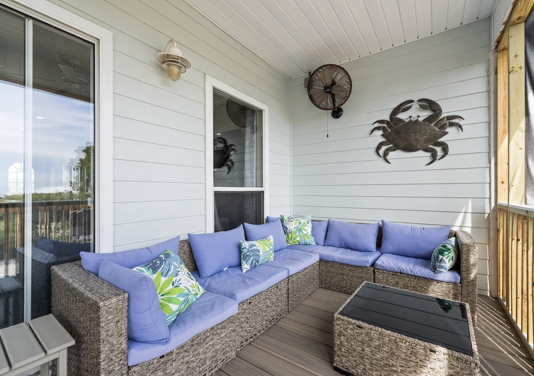 Outdoor seating