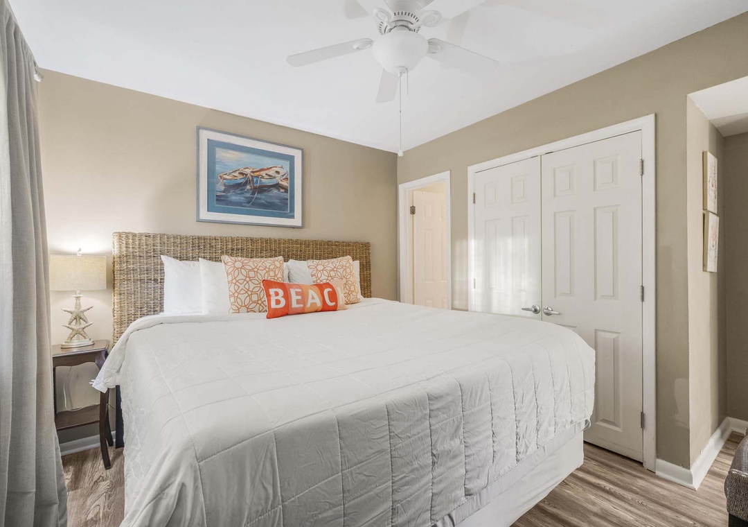 Primary bedroom suite