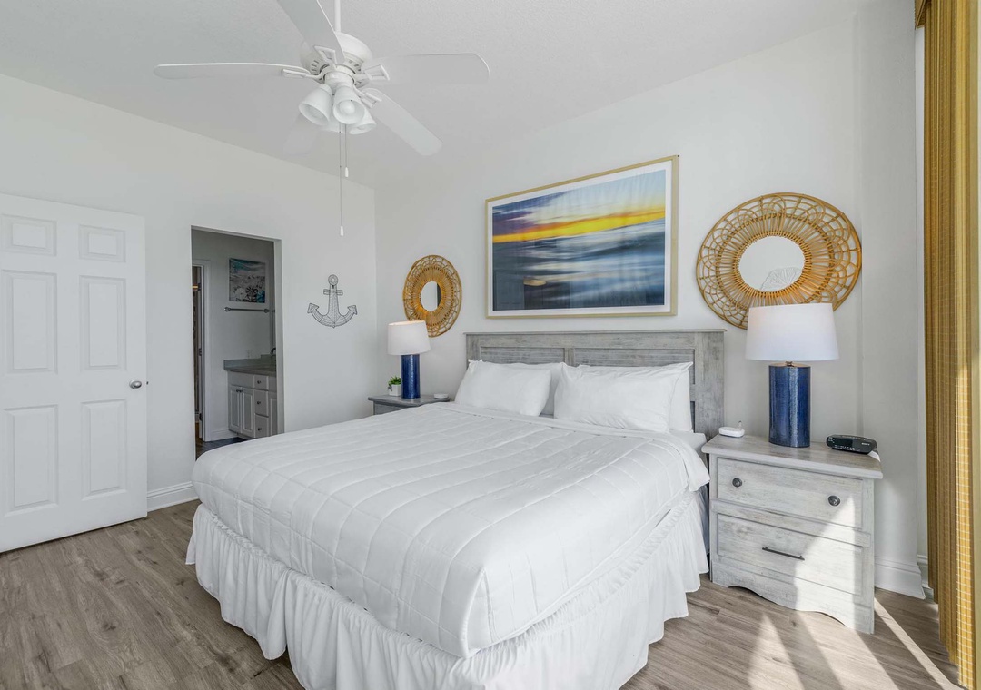 Primary bedroom suite