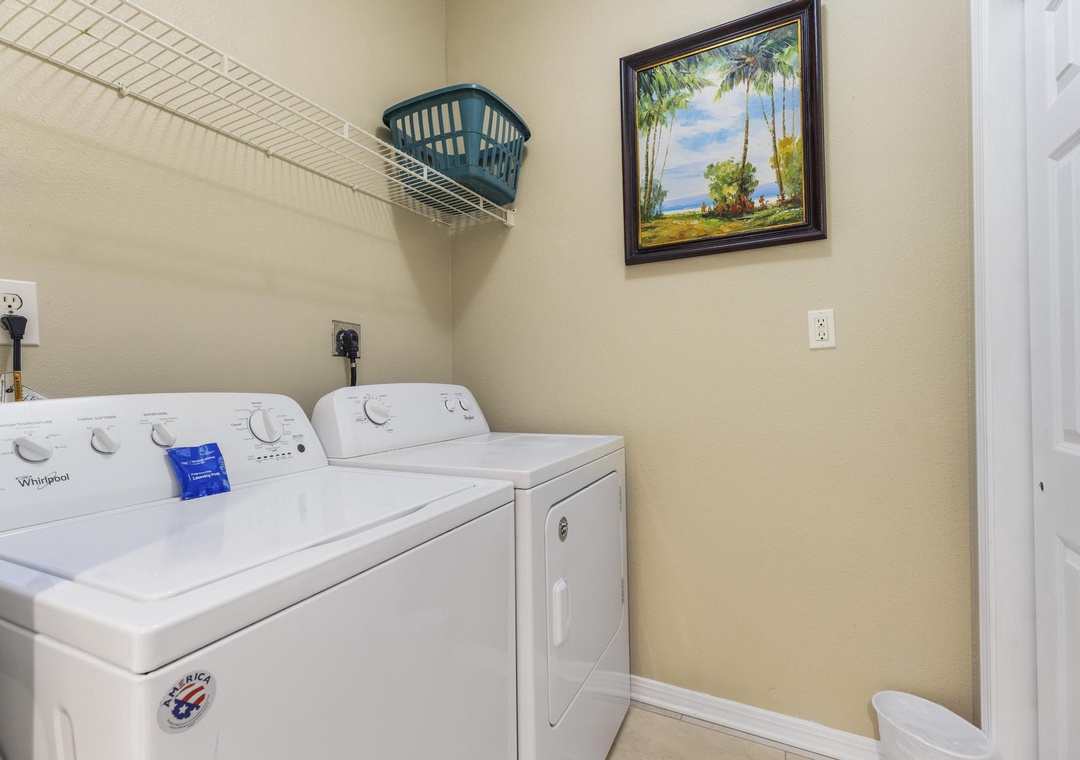 In-unit laundry