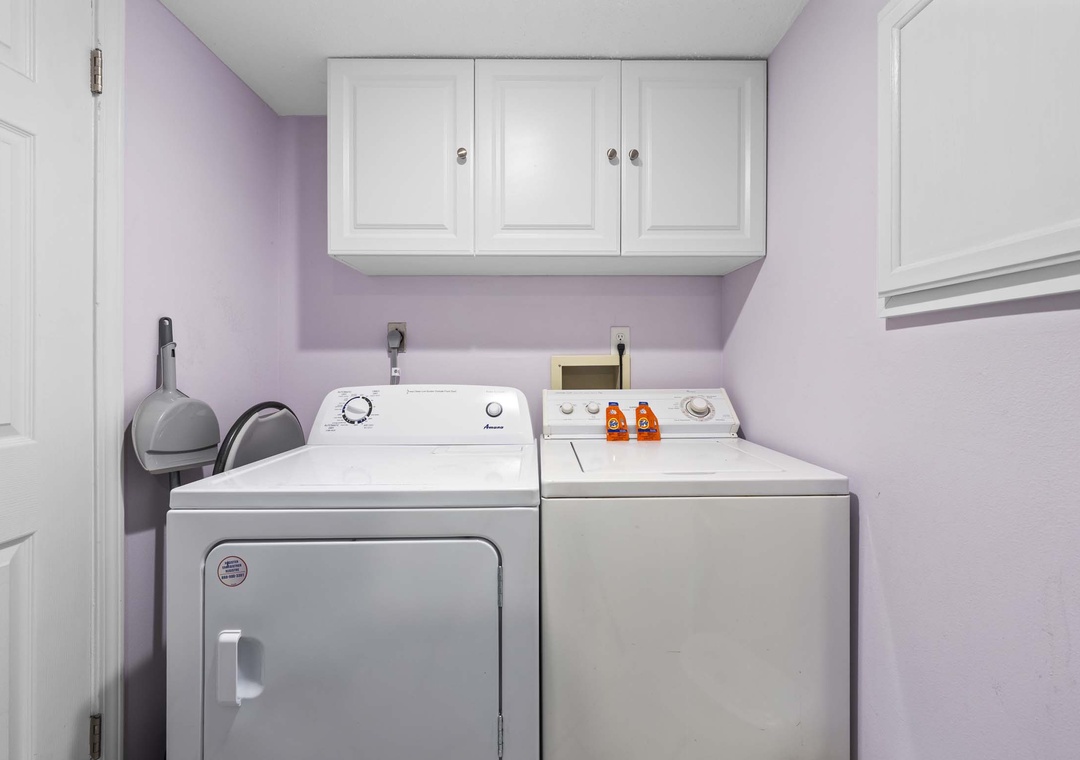 In-unit laundry