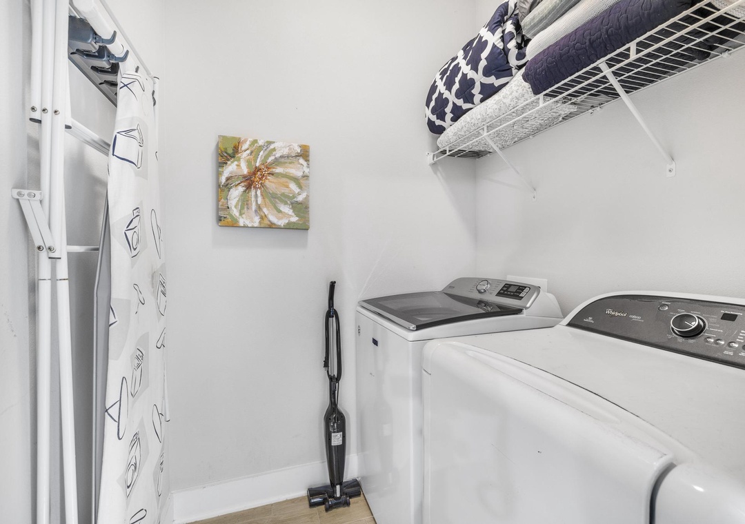 In-unit laundry