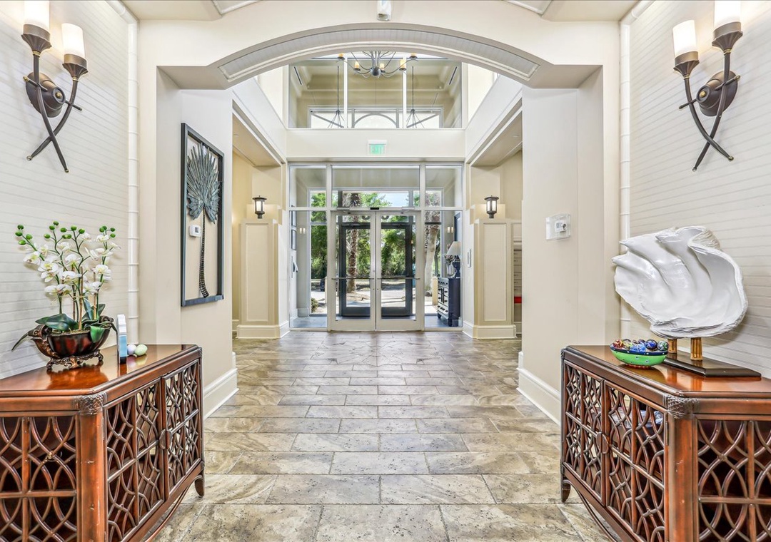 Foyer at Lost Key Condominiums