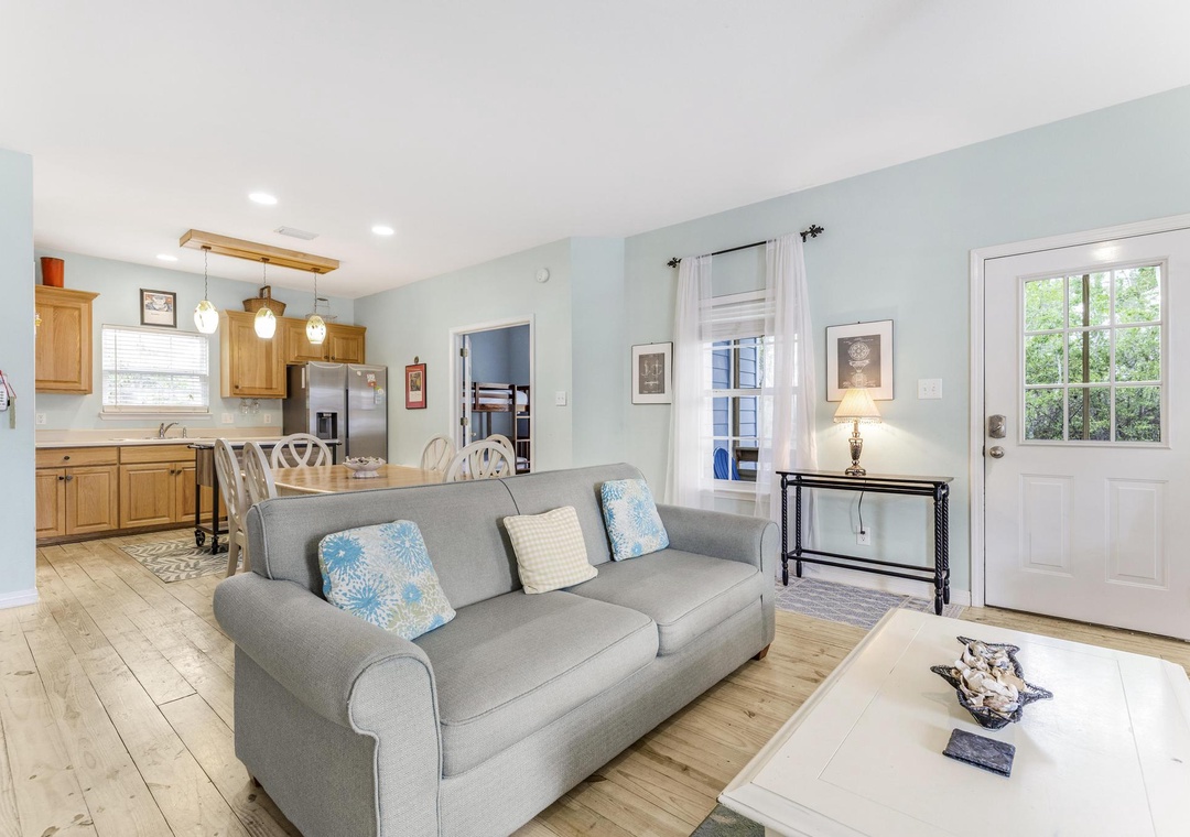 Comfortable living room seating