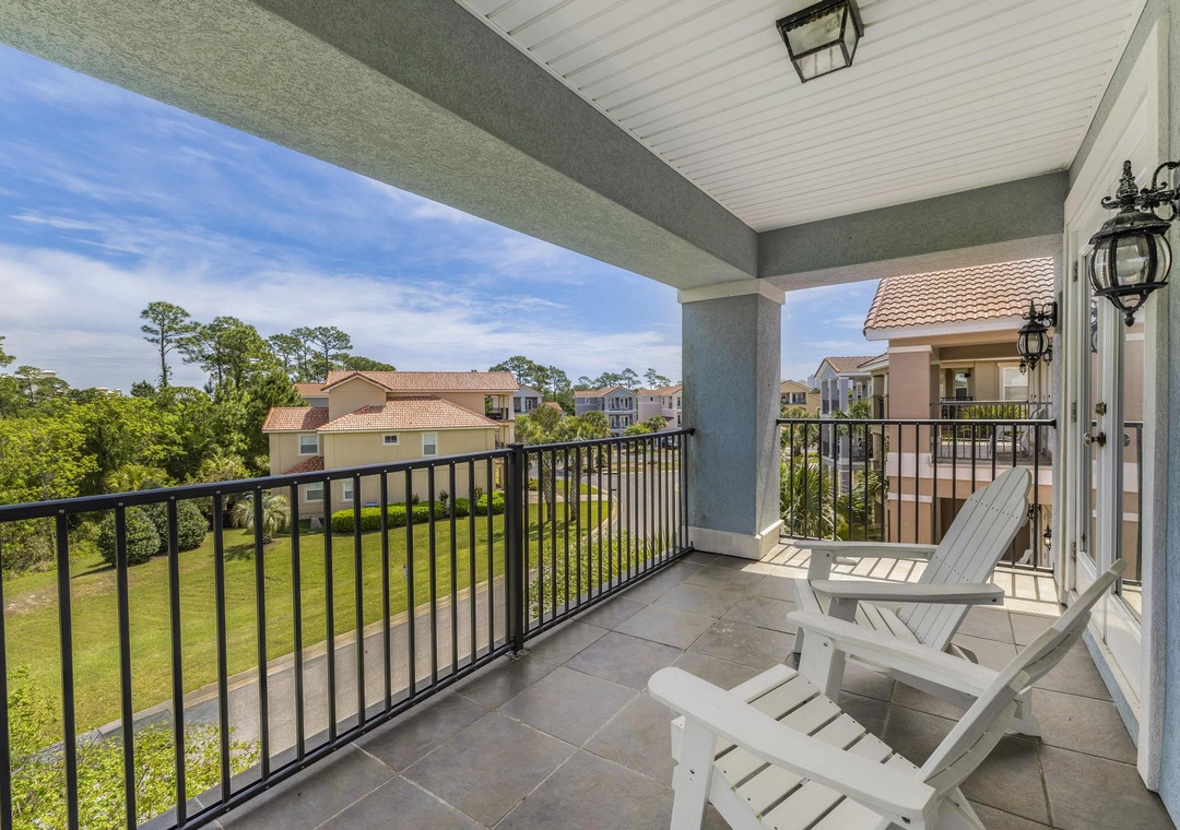 Third floor balcony