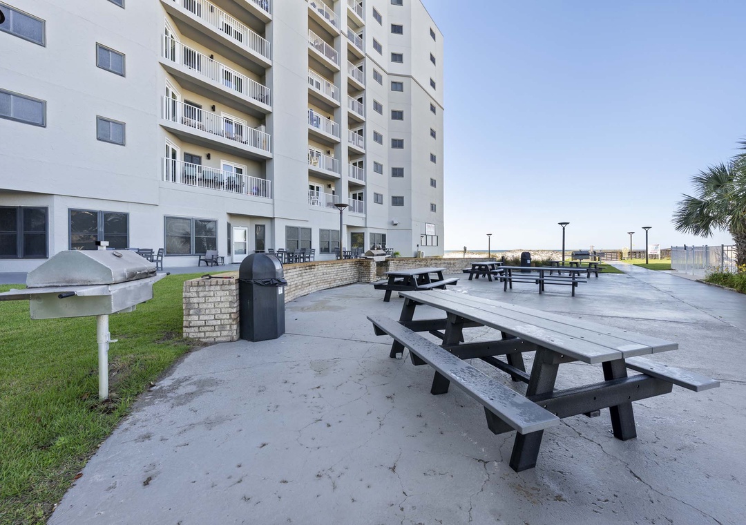 Picnic and grilling area