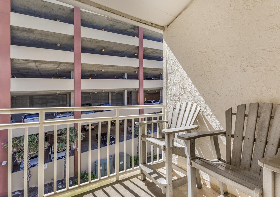 Private balcony