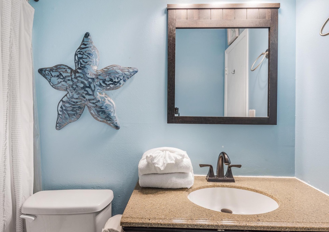 Primary bathroom vanity