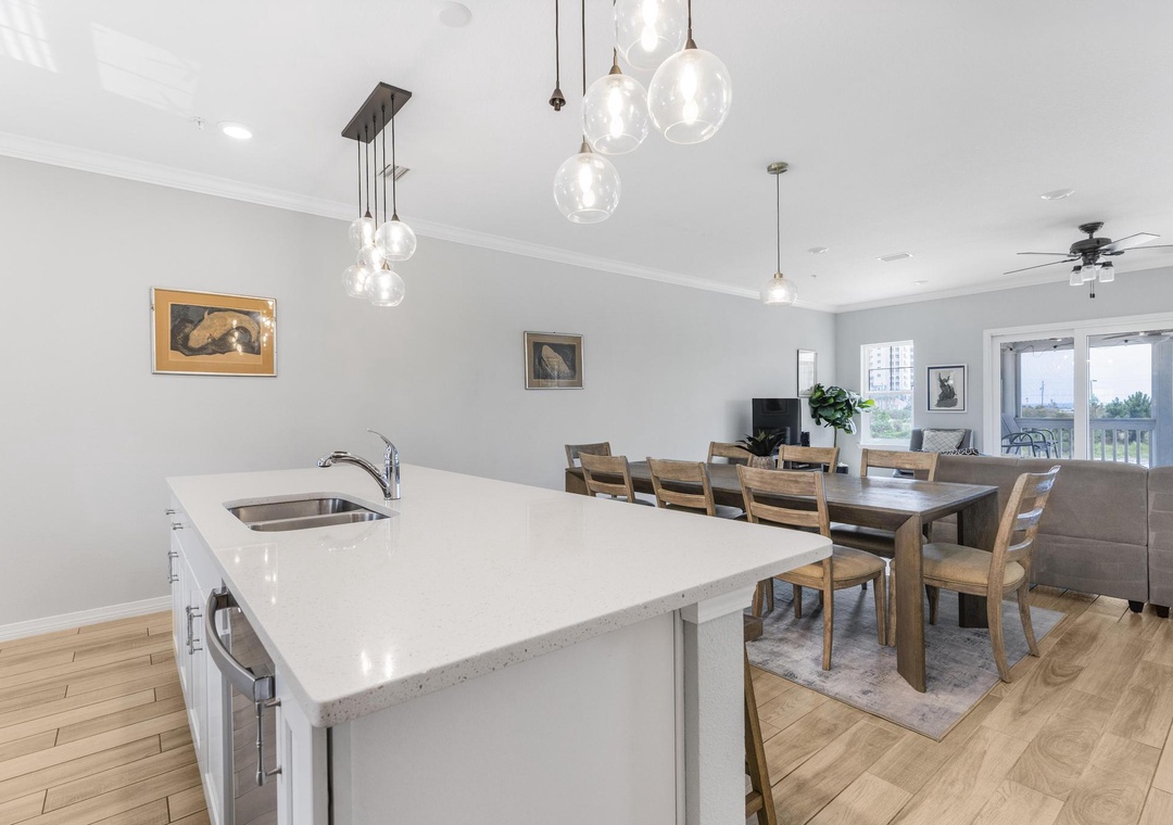 Spacious and open floorplan