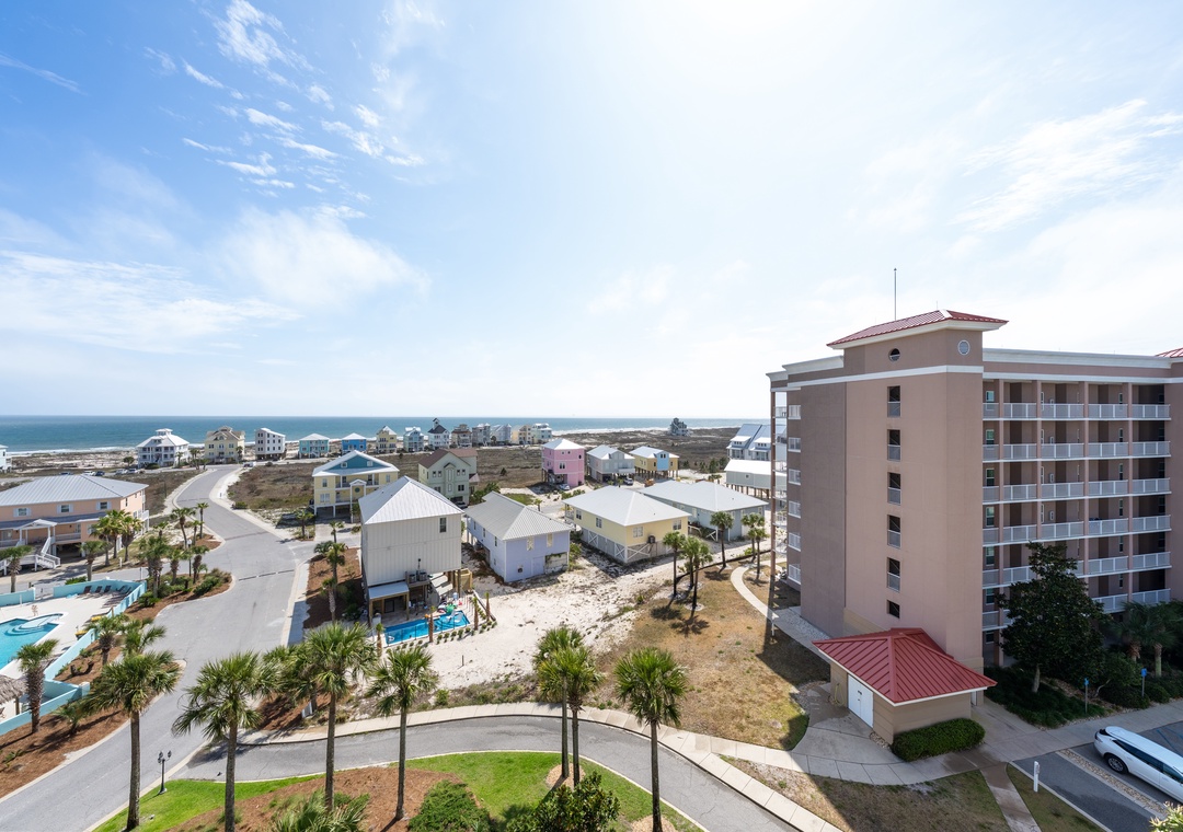 View from the balcony at The Indies 609