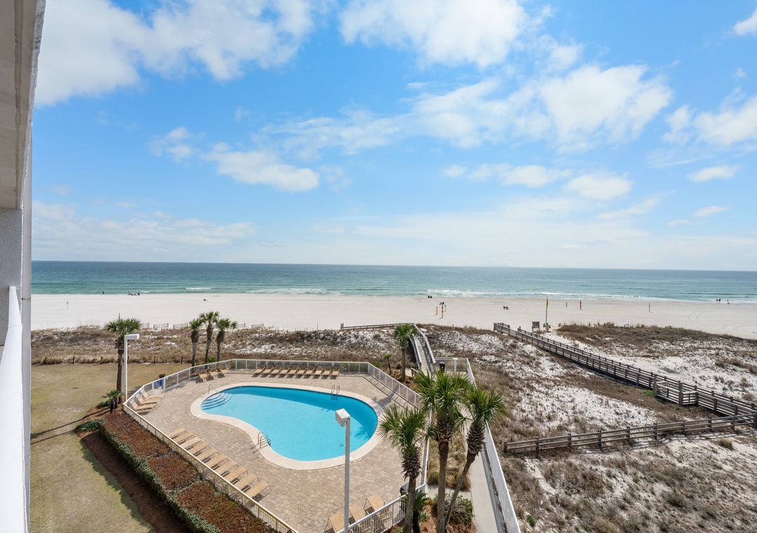 Stunning beach views