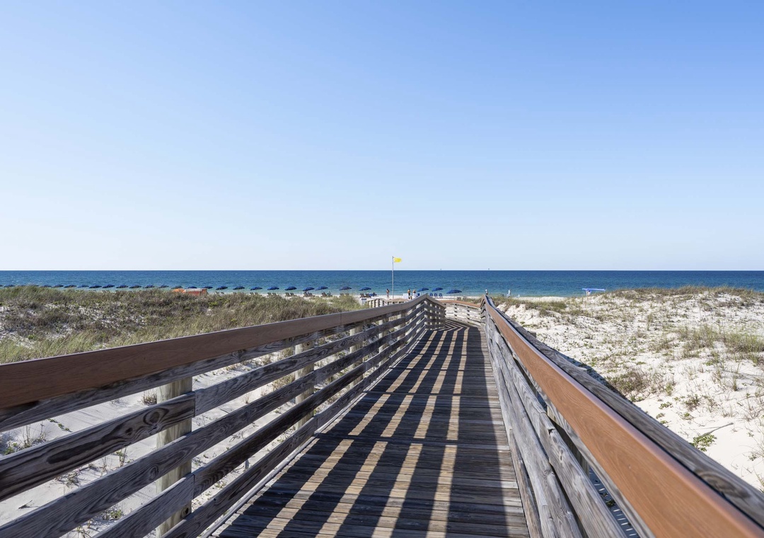 Boardwalk to the beach