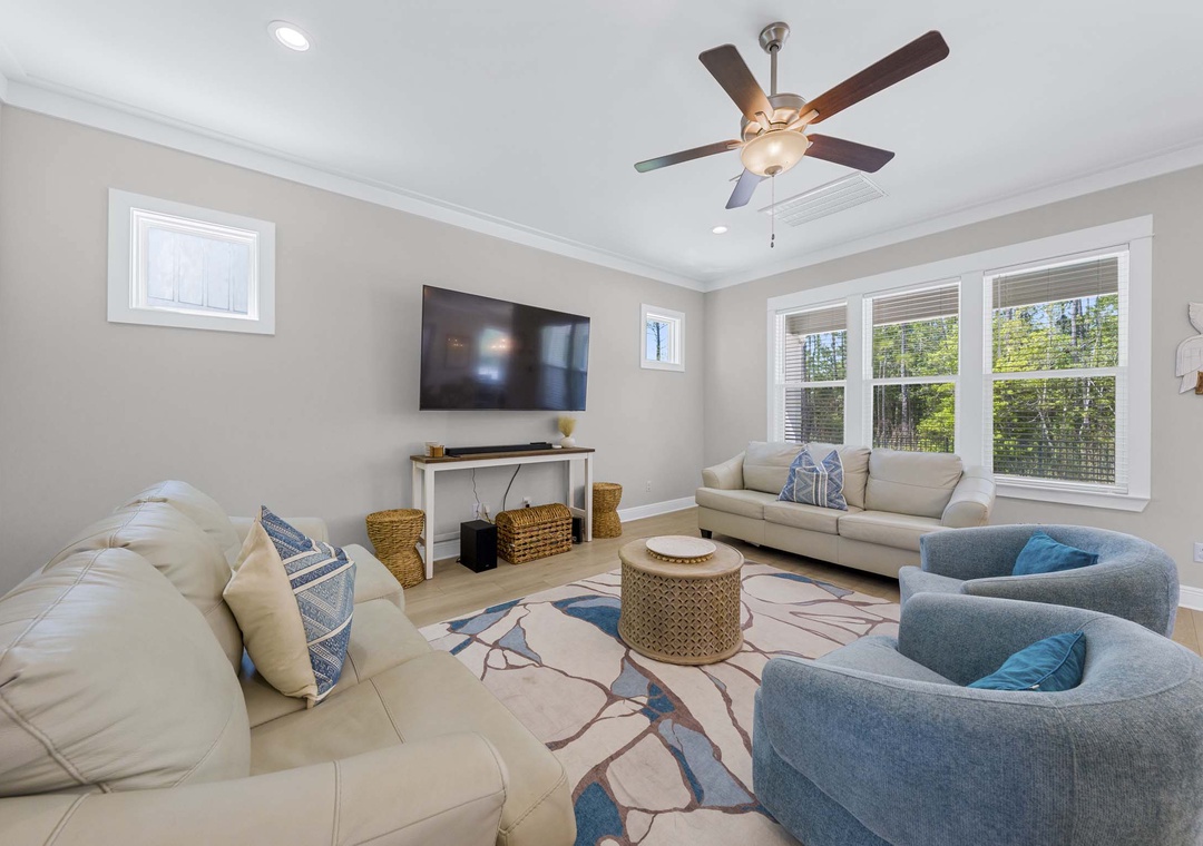 Relax in the living room at Summer Salt 24181
