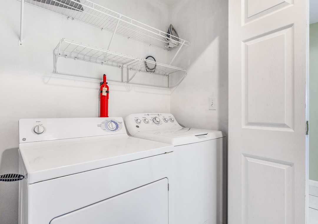 In-unit laundry