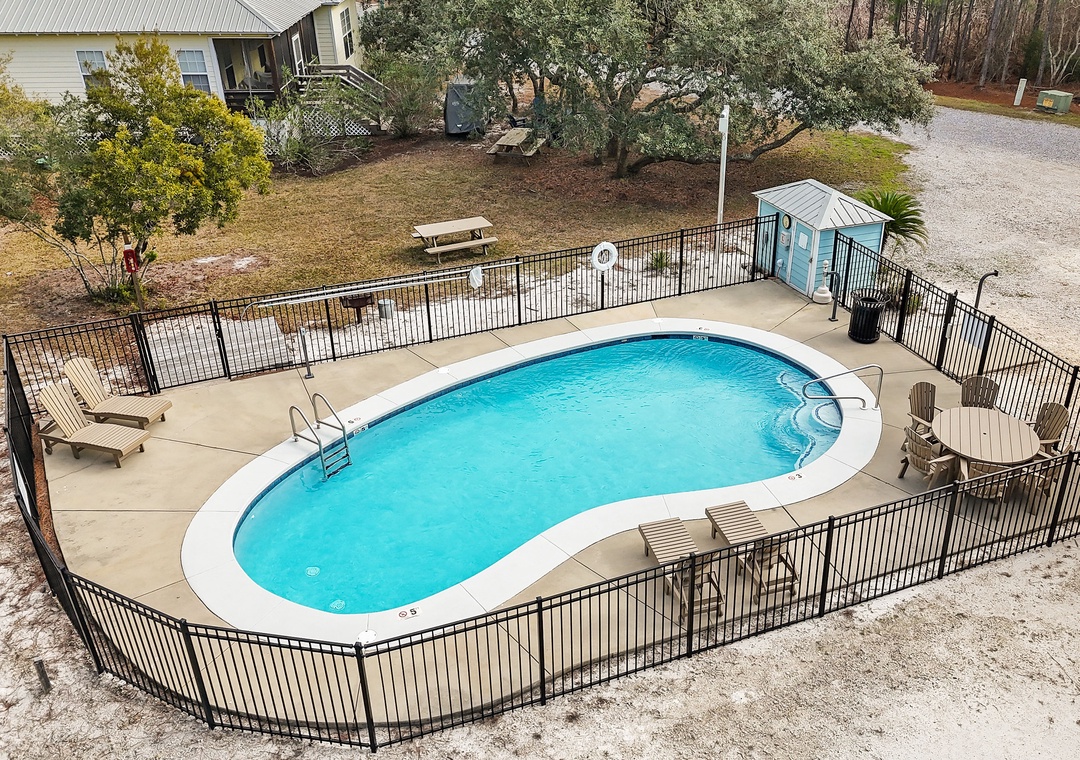 One of the pools at The Rookery