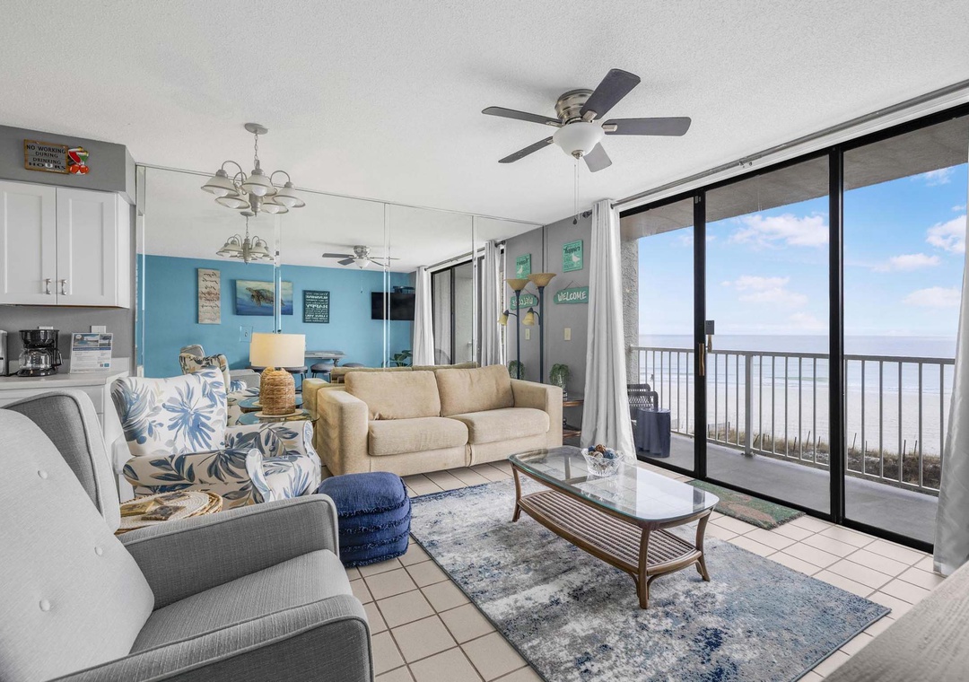 Plenty of comfortable seating