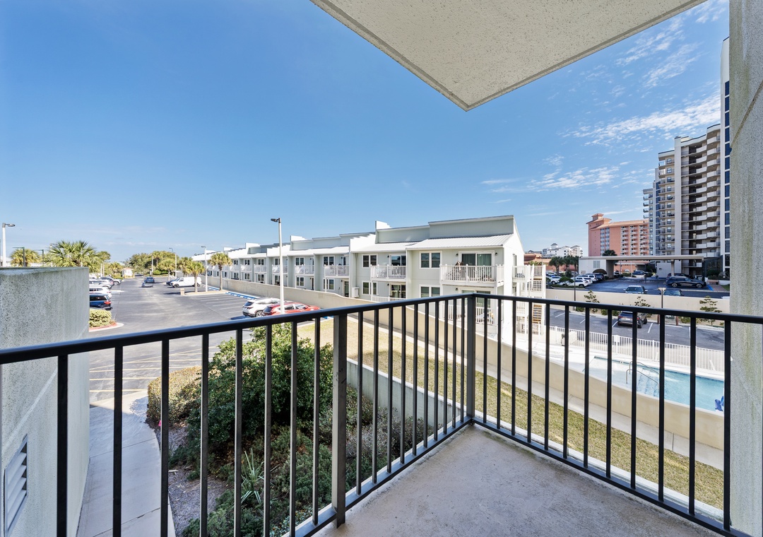 Primary suite balcony