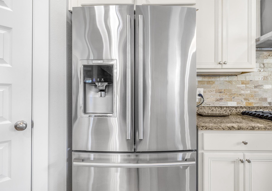 Water dispenser and ice maker in the fridge