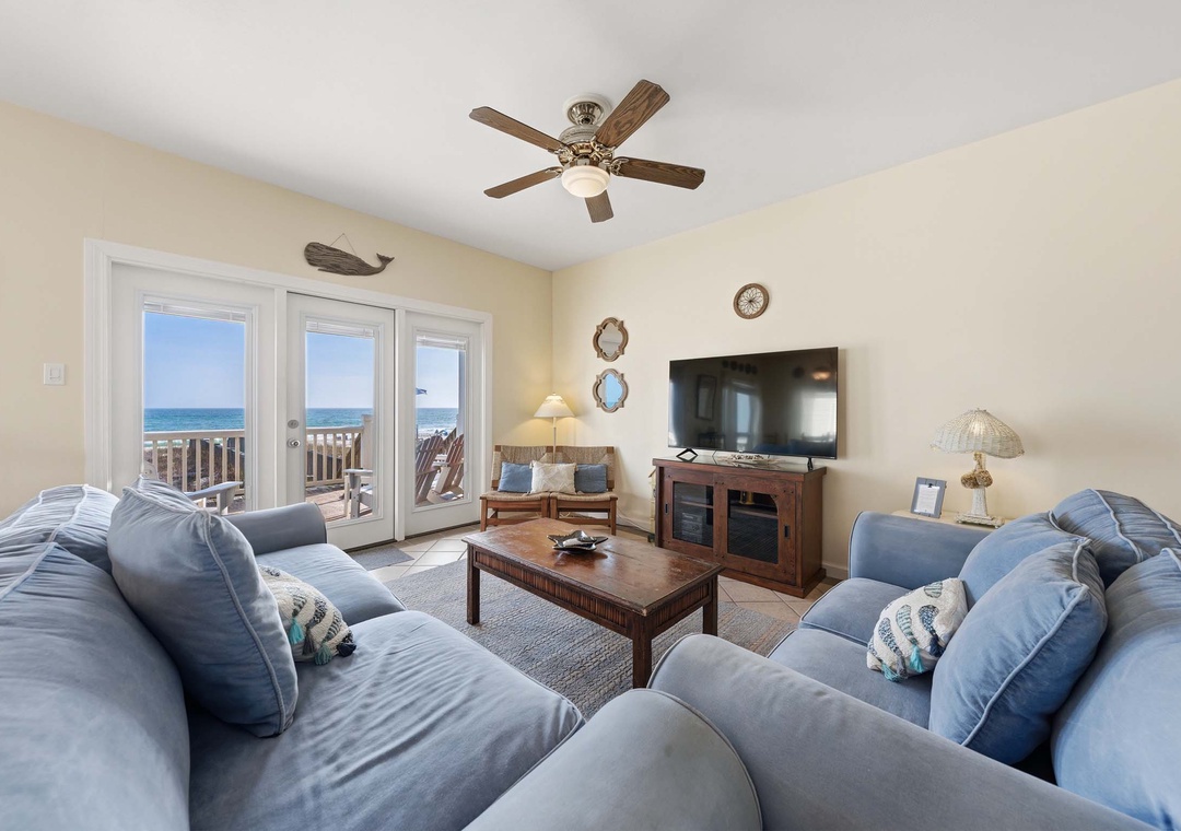 Comfortable living room seating