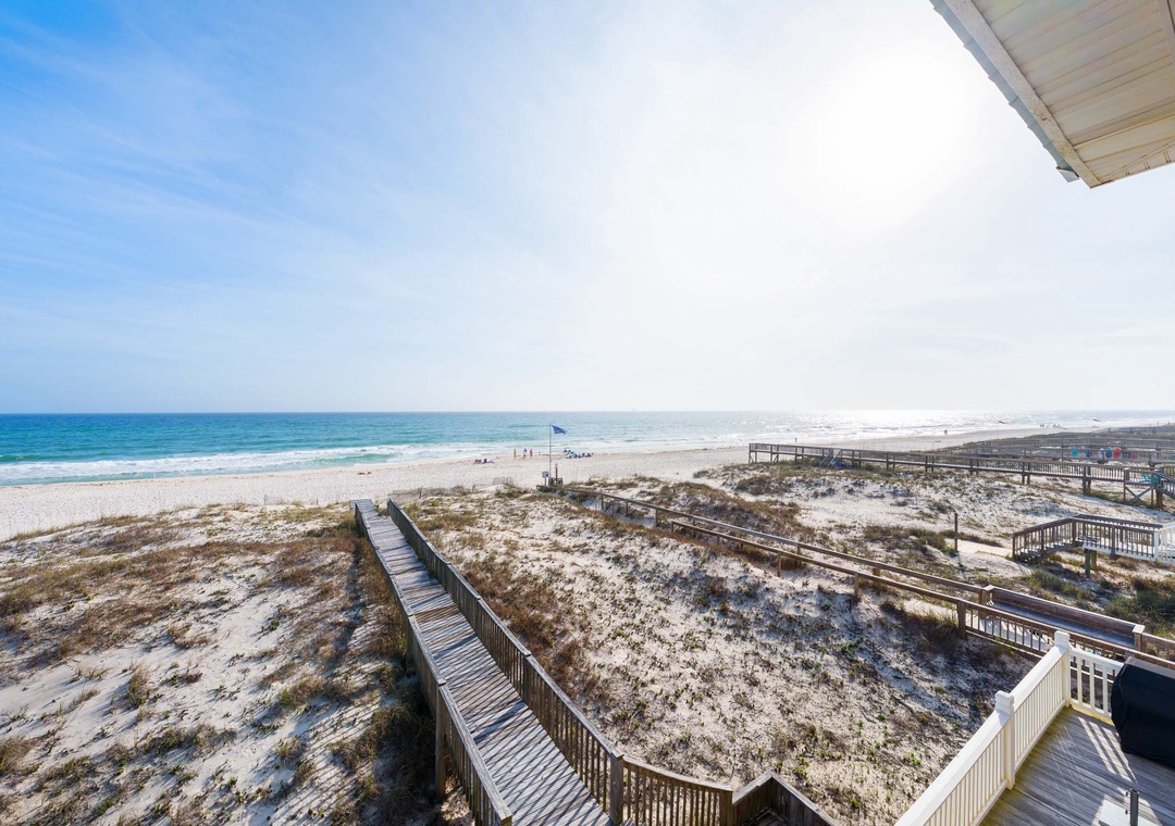 Just steps to the beach