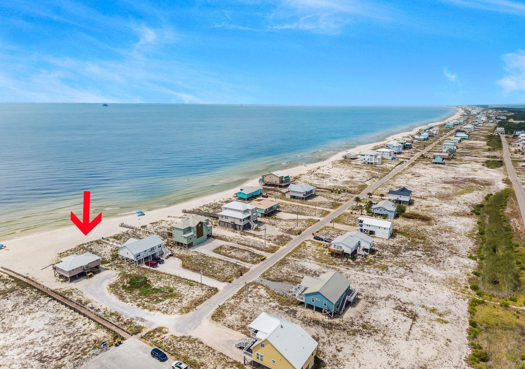 Beachfront Salt and Grace location