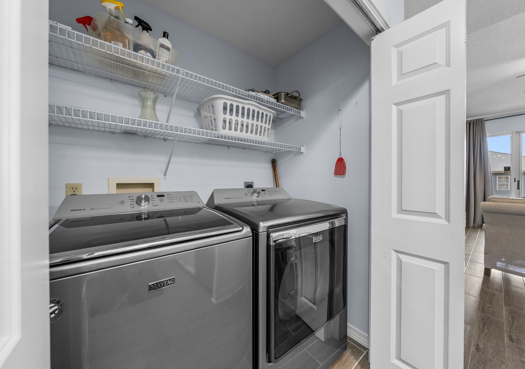 In-unit laundry