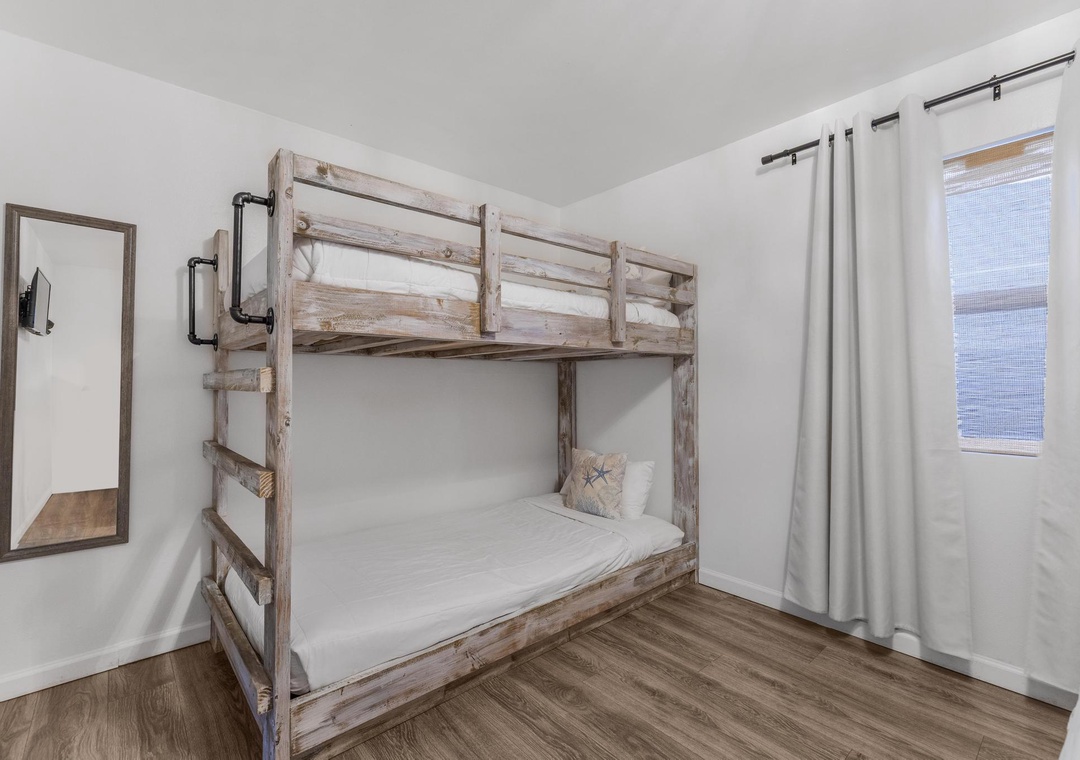 Twin over twin bunk bed