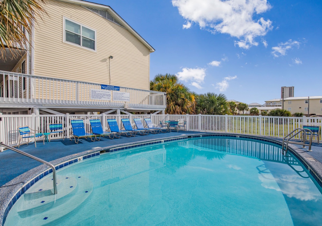 Take a dip in the pool