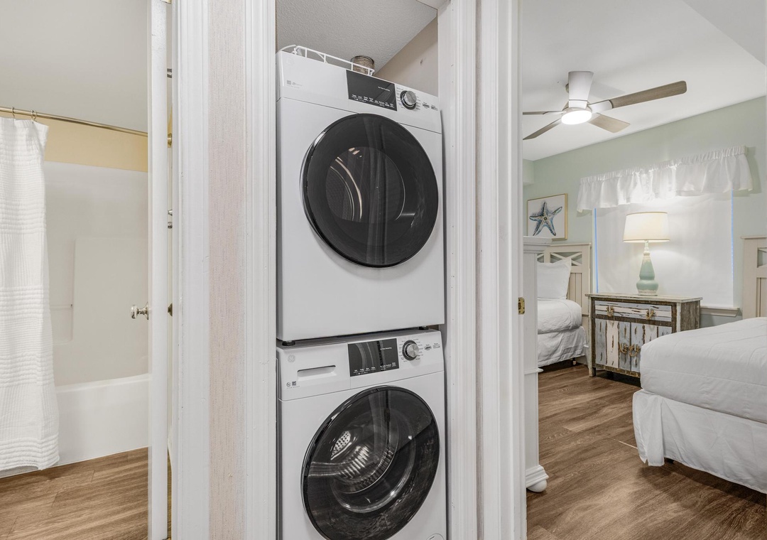 In-unit laundry