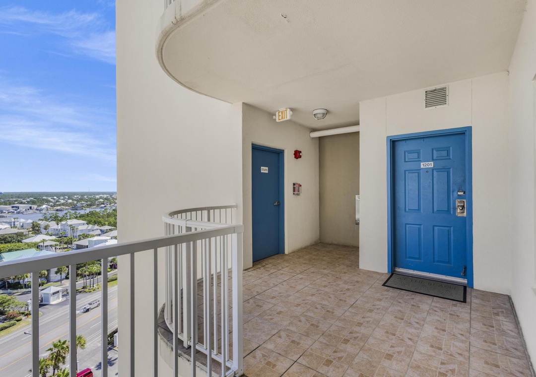 Entry door