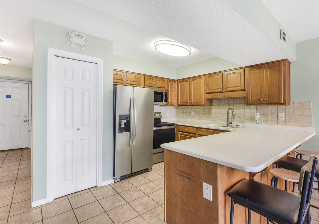 Stainless steel appliances