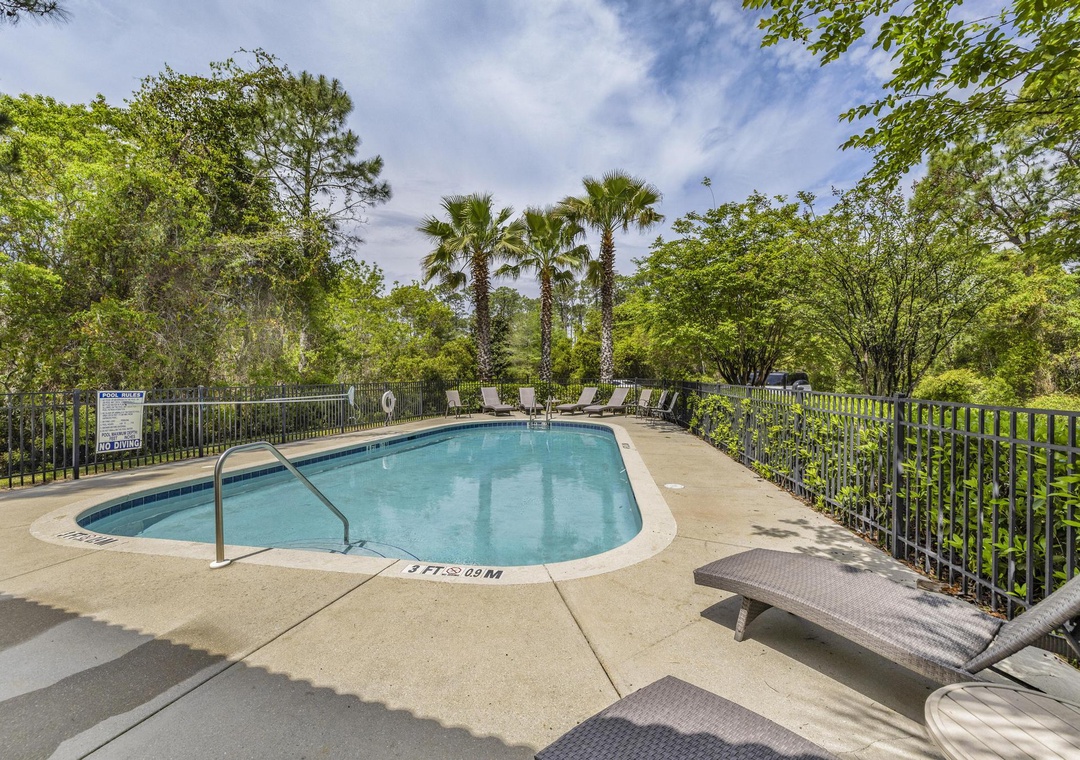 Lounge on the pool deck