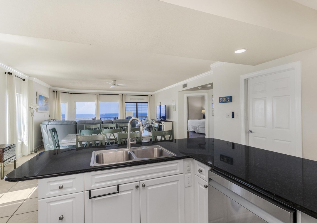 Kitchen with a view