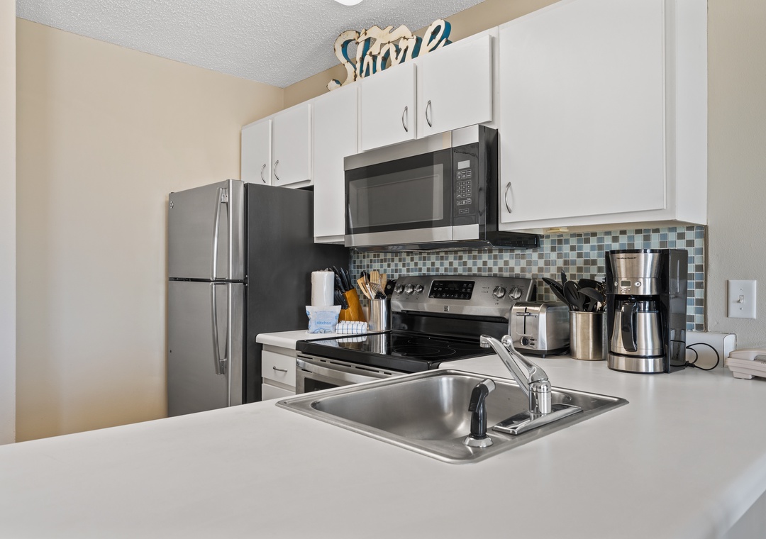 Stainless steel appliances