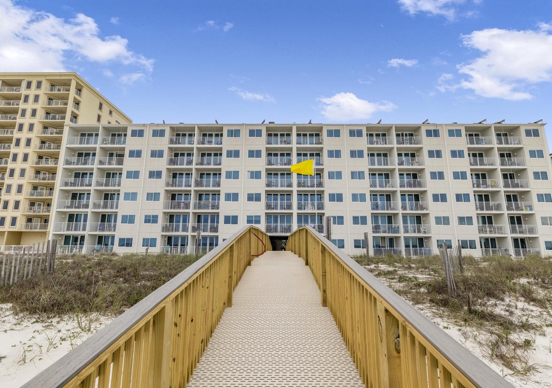 Boardwalk to the beach