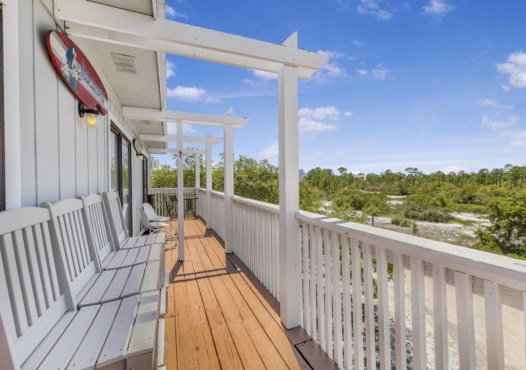 Balcony seating