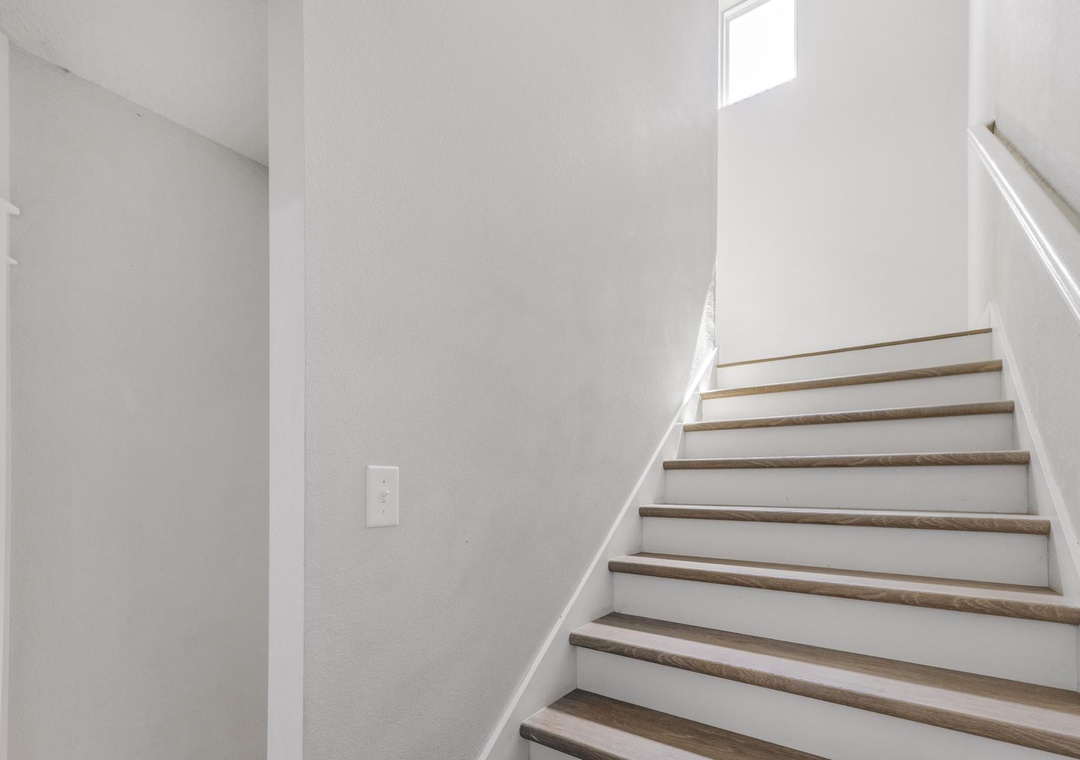 Head up to the third floor for two more bedrooms