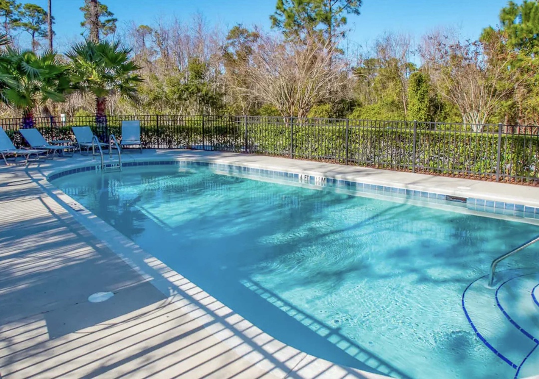 Community outdoor pool