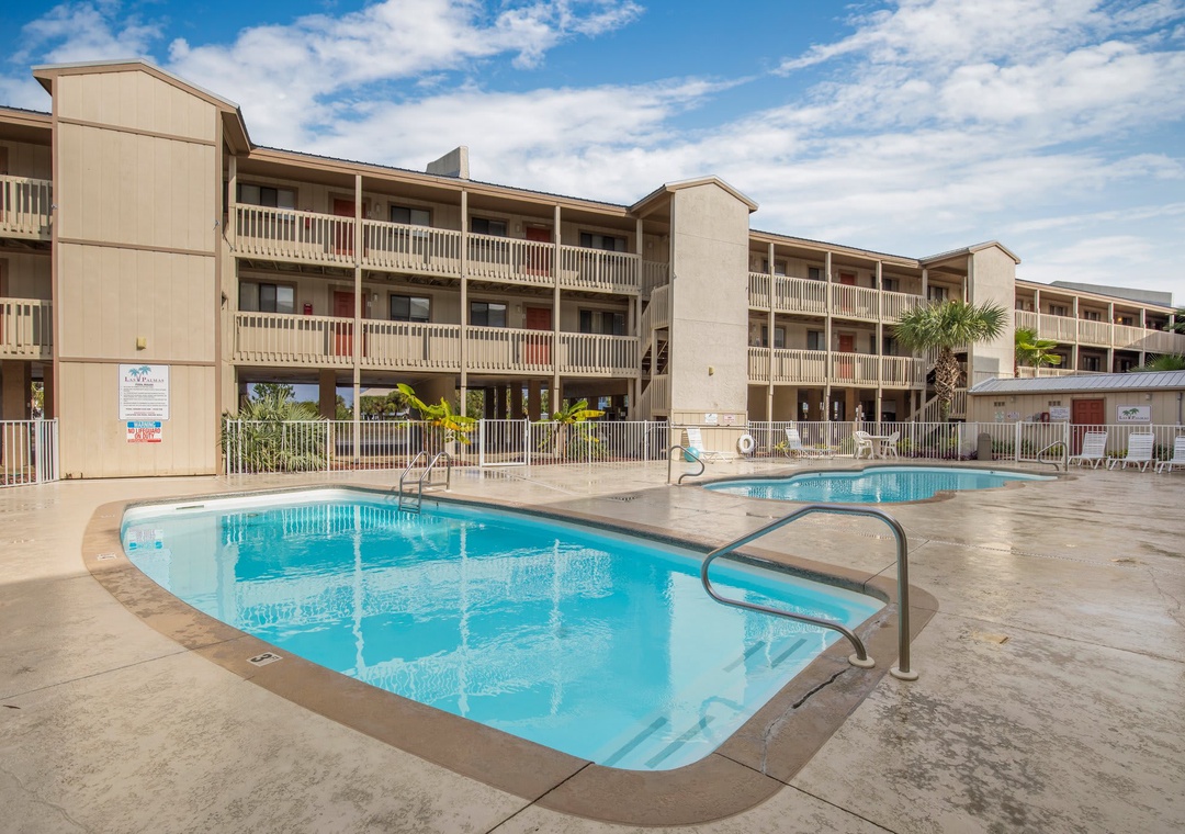 Two pools at Las Palmas