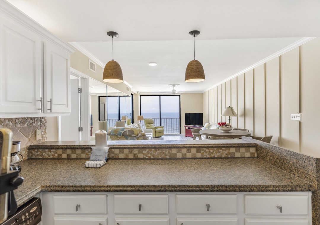 Kitchen with a view